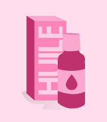 Huile de massage du p&eacute;rin&eacute;e, gel lubrifiant