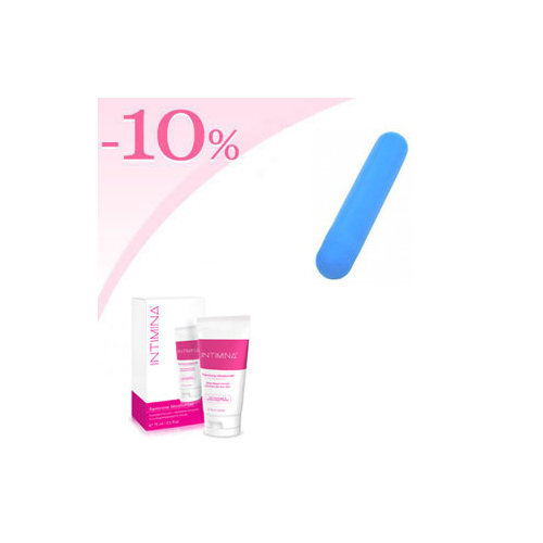 Dilatateur vaginal silicone + Hydratant féminin Intimina
