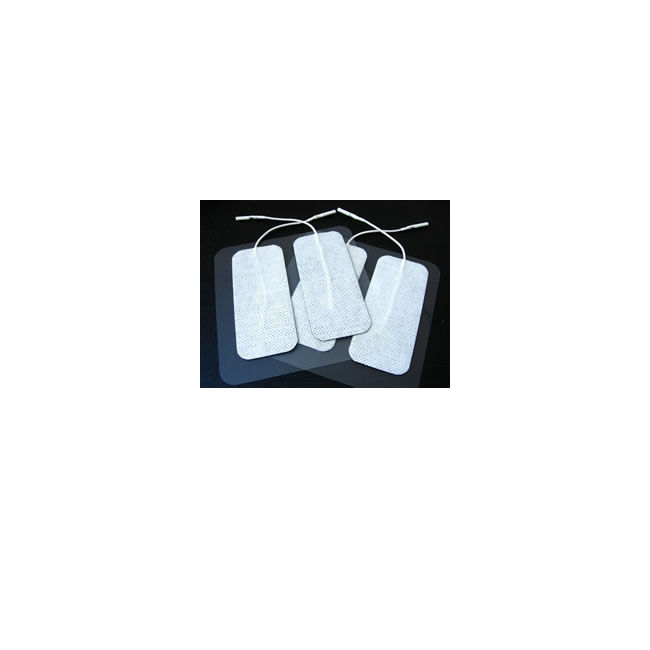 Electrodes Autocollantes STIMEX 50x50 Mm – Lot De 4, Compatibles Tous électrostimulateurs – Pour Bras, Abdos, Cuisses, Fesses
