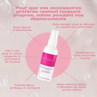 Tr�s pratique pour nettoyer vos accessoires intimes