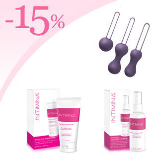 Coffret Ami Je Joue avec 15% de remise sur le Spray nettoyant et hydratant lubrifiant Intima