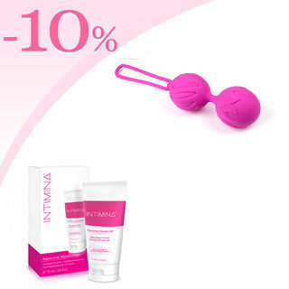 Boules de Geisha Lastic Balls avec 10% de remise sur hydratant lubrifiant Intimina