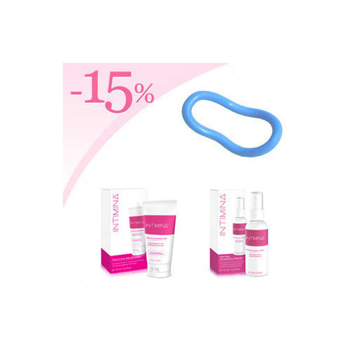 Pessaire de Hodge + Hydratant lubrifiant Intimina + Nettoyant