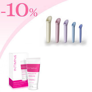 Set de 5 dilatateurs vaginaux Vagiwell avec 10 % de remise sur l'hydratant lubrifiant