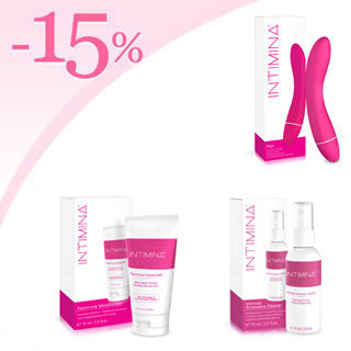 Masseur Intime RAYA et 15% de remise sur Hydratant et nettoyant Intimina