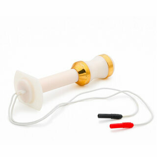 Sonde vaginale avec prises bananes 2 mm pour la rducation prinale