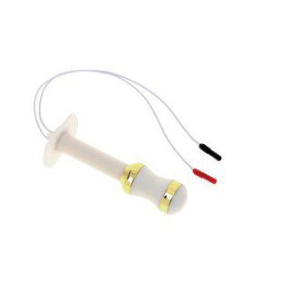 Sonde vaginale avec prises bananes 2 mm pour la rducation prinale