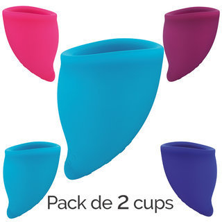 Pack FUN CUP avec 2 coupes tailles au choix
