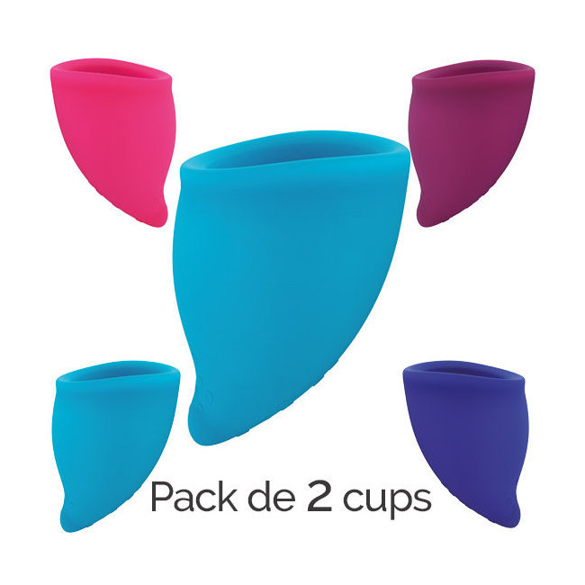 Pack FUN CUP avec 2 coupes, taille au choix