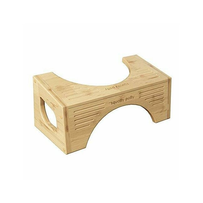 Tabouret de Toilette en Bambou Marche Pied Toilette Réglable Toilette  Tabouret en Bois Physiologique Squatty Potty Tabouret WC 7-9 Pouces pour  Adultes et Enfants : : Cuisine et Maison