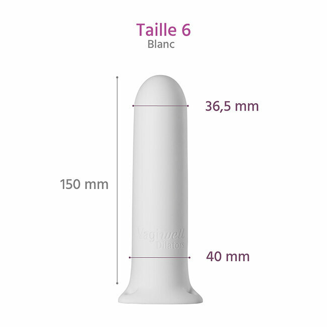 Dilatateur silicone Vagiwel taille 6 pour le post-vaginoplastie
