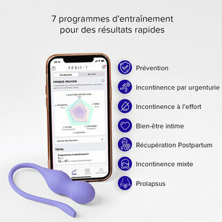 Les diffrents programmes de l'application Perifit Care +