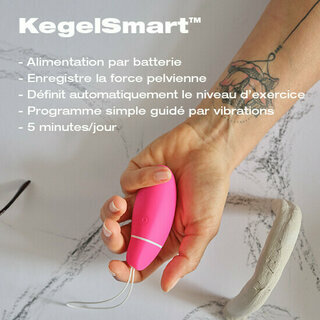 Kegel Smart 2 s'adapte  la force de votre prine pour vos exercices