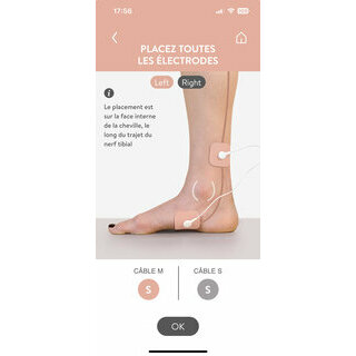 Electrodes Pinktens taille S 