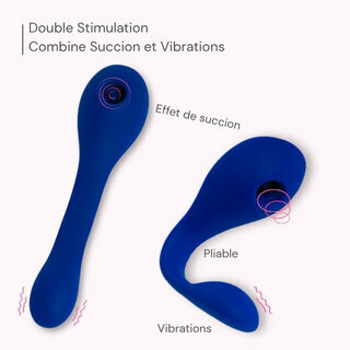Les diff�rentes fonctions du Coco : Succion et vibration basse fr�quente pour une sensation plus enveloppante