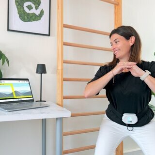 Le BioPod version Full en situation de r��ducation aves une patiente
