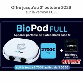 Offre jusqu'au 31 octobre sur la version FULL du BioPod