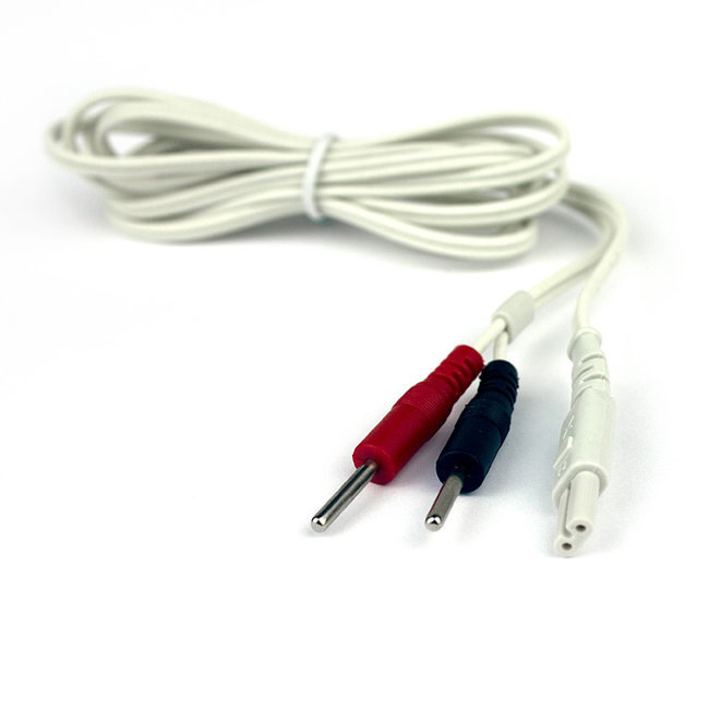 Cables pour relier la sonde (ou les électrodes) à votre électrostimulateur périnéal