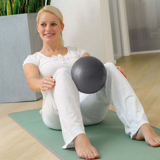 Mini Ballon de gymnastique Pilates Balle Yoga Balle 23 cm pour enceinte bassin exercices, 