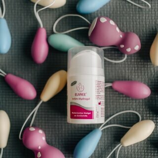 La gel lubrifiant  base d'eau parfait pour les accessoires de rducation du prine
