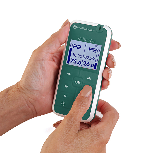 Cefar Uro , un appareil spécifique pour la stimulation du nerf tibial postérieur