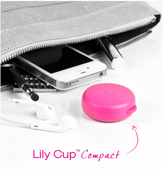 La coupe menstruelle rangée dans son boitier !