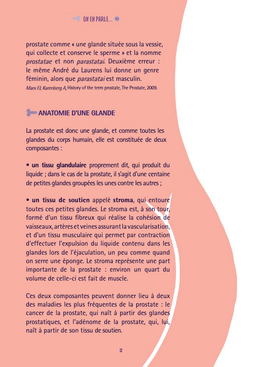 Extrait du livre Prostate, on en parle