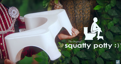 Squatty Potty Pub vidéo