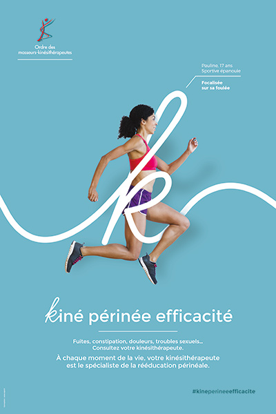 Affiche rééducation périnéale des sportives