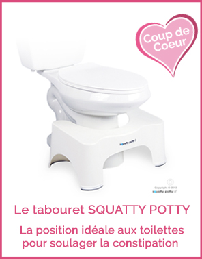En savoir plus sur la position idéale sur les toilettes avec Squatty Potty ?