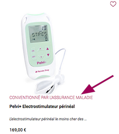 Electrostimulateur pour le périnée