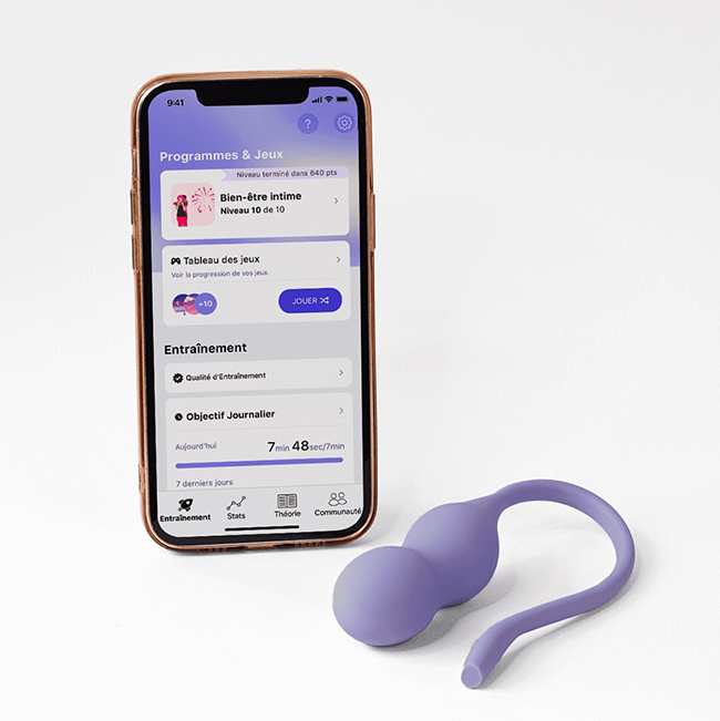 Sonde vaginale connectée