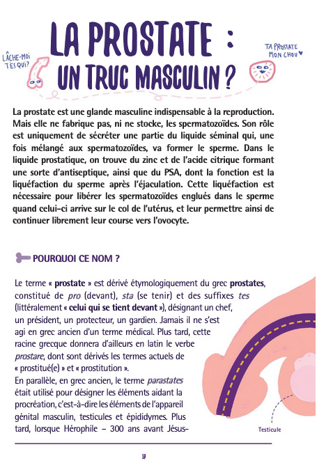 Extrait du livre Prostate, on en parle