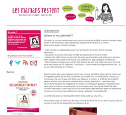 PérinéeShop : à l'honneur sur le site "Mamans Testent"